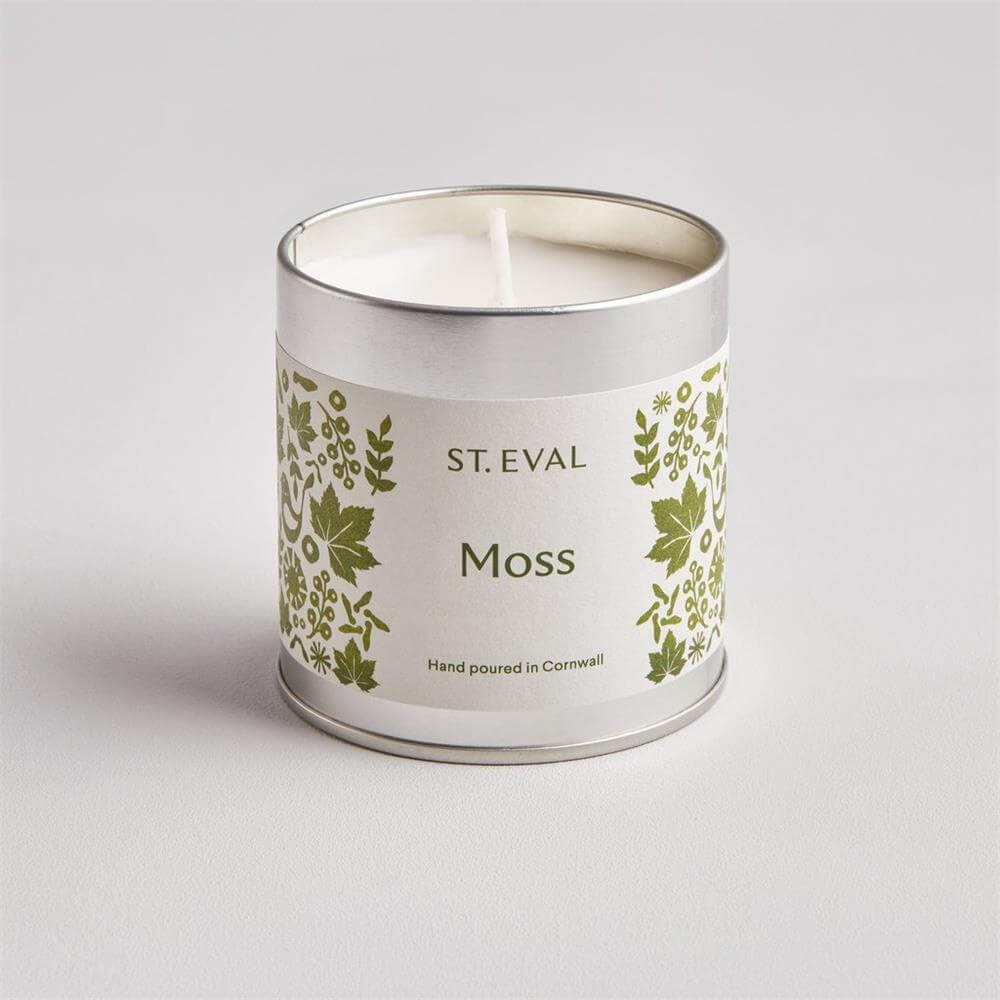 St Eval Folk Scented Tin Candle